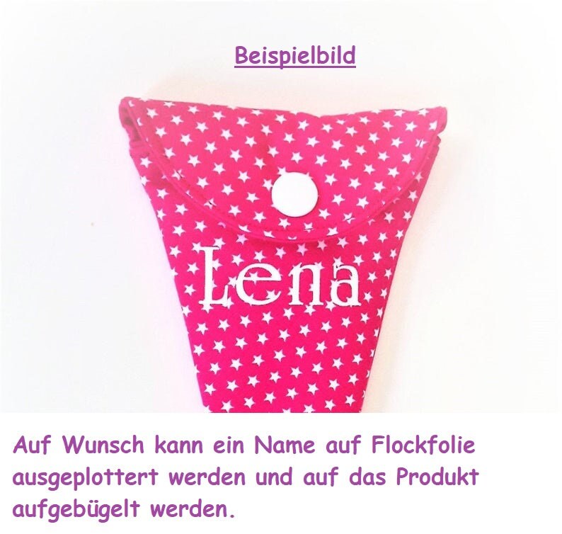 Kindergarten bag Heart Tasche + Name