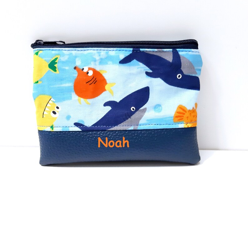 Children's wallet, children's wallet, key case, customizable mit Name