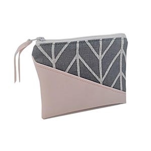 Mini-Geldbörse mit Kunstleder, Mini Pouch, Schlüsseletui