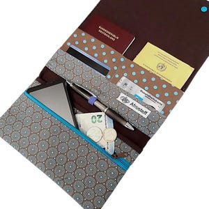 Reiseetui, Reiseorganizer, Dokumententasche