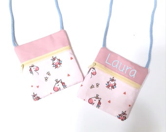 Children's chest pouch "Unicorn" can be personalized