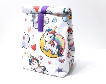 Lunchbag mit Einhorn Motiv