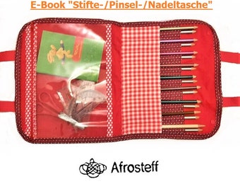 Nähanleitung "Stifte-/Pinsel-/Nadeltasche" in PDF Format