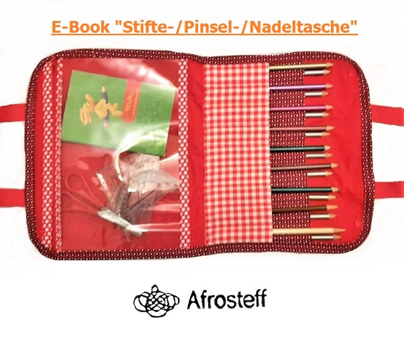 Nähanleitung Stifte/Pinsel/Nadeltasche in PDF Format zdjęcie 1