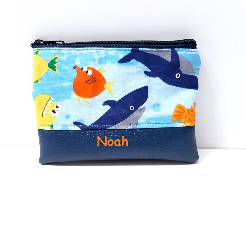 Children's wallet, children's wallet, key case, customizable image 5