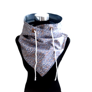 Lace-up scarf, wrap scarf image 5