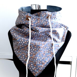 Lace-up scarf, wrap scarf image 4