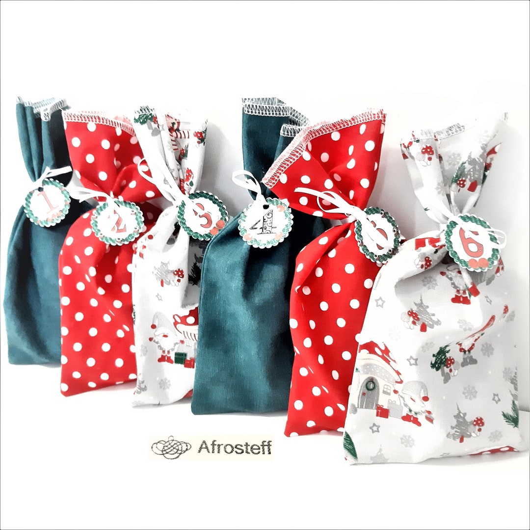 Advent Calendar wichtel 24 Advent Calendars Bags Etsy New Zealand