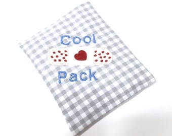 Coolpack und Wärmekissen mit Kissenbezug