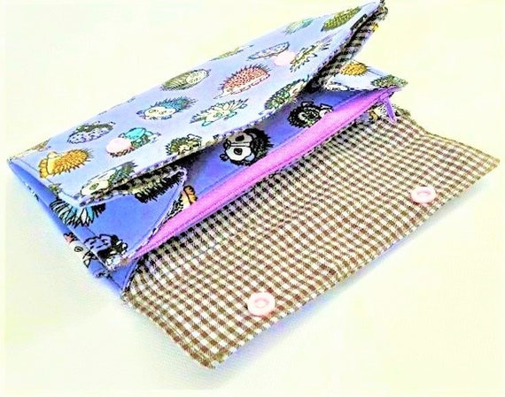 Purse Wallet Purse Hedgehog Etsy