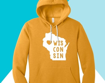 Wisconsin Unisex Hoodie Sweatshirt