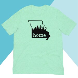 Missouri Home Pine Trees Unisex Shirt