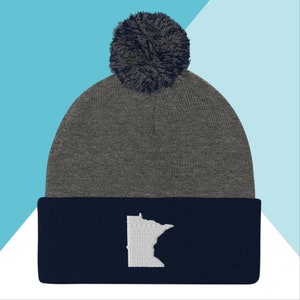 Minnesota Pom-Pom Beanie