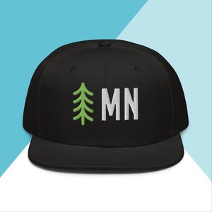 Minnesota Trees Snapback Hat