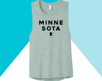 Minnesota Women's Muscle Tank