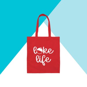 Lake Life Tote Bag
