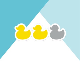 Duck Duck Grey Duck Minnesota Vinyl Sticker
