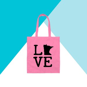 Minnesota Love Tote Bag