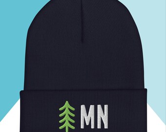 Czapka beanie z mankietem Minnesota Trees