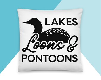 Sjöar, lommar och pontoner - Kudde