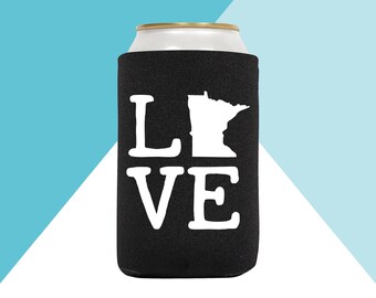 Minnesota Love Can Cooler | Customizable & Personalized Gift