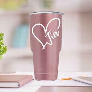 Tía Tumbler 30oz Coffee Mug Tia Gifts For Tía From Niece Regalos Para Tia De Sobrina Para La Tia Gifts From Nephew Tia Gift for Mothers Day