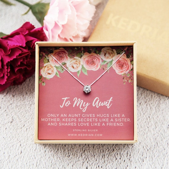 To my aunt necklace discount