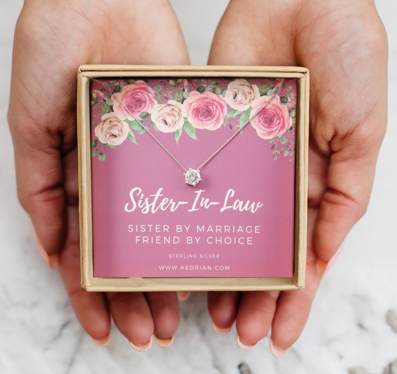 Necklace for sister in law Clearance