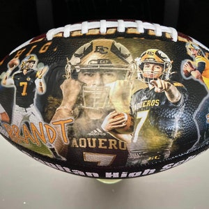 Football, custom football, personalized with photos; photo football