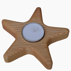 Teelicht Stern Madera,Montessori image 5