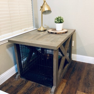 Dog Crate Furniture Etsy