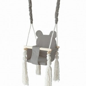 teddy bear baby swing
