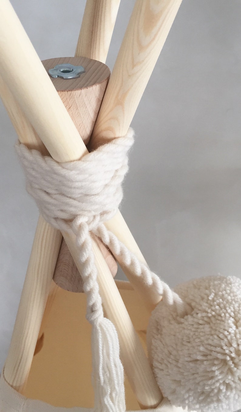 Tipi Stabilizer Kit Teepee Poles Fixator Make Kids Tipi Etsy