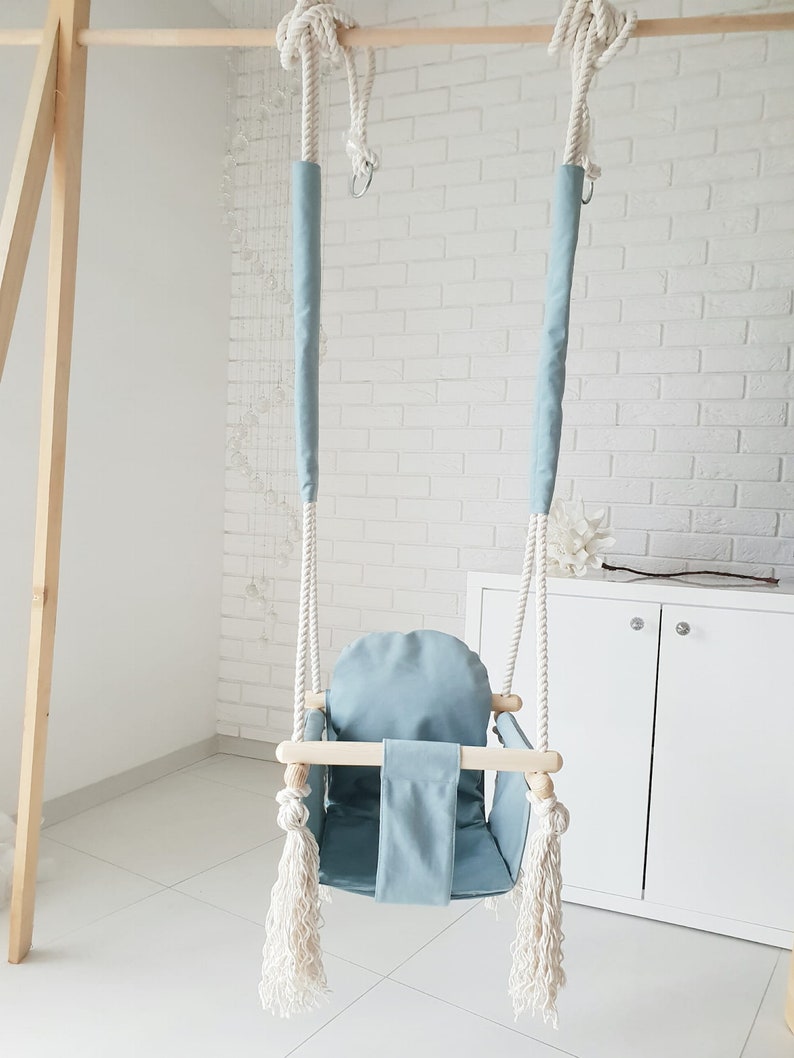 Comfortable Bunny Design Baby Swing Outdoor Indoor Swing Etsy Sweden