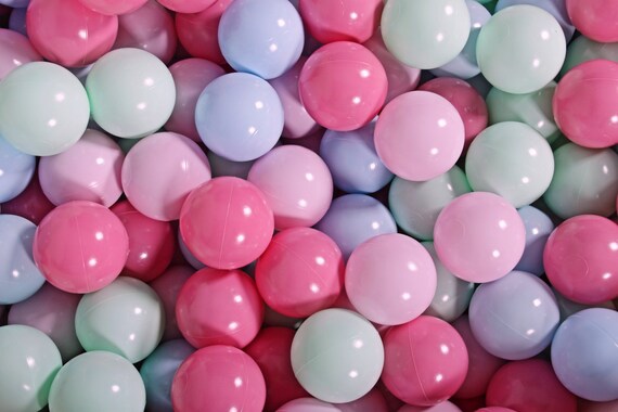 Plastic Balls for Ball Pit 30 Colors of Shiny Balls - Etsy