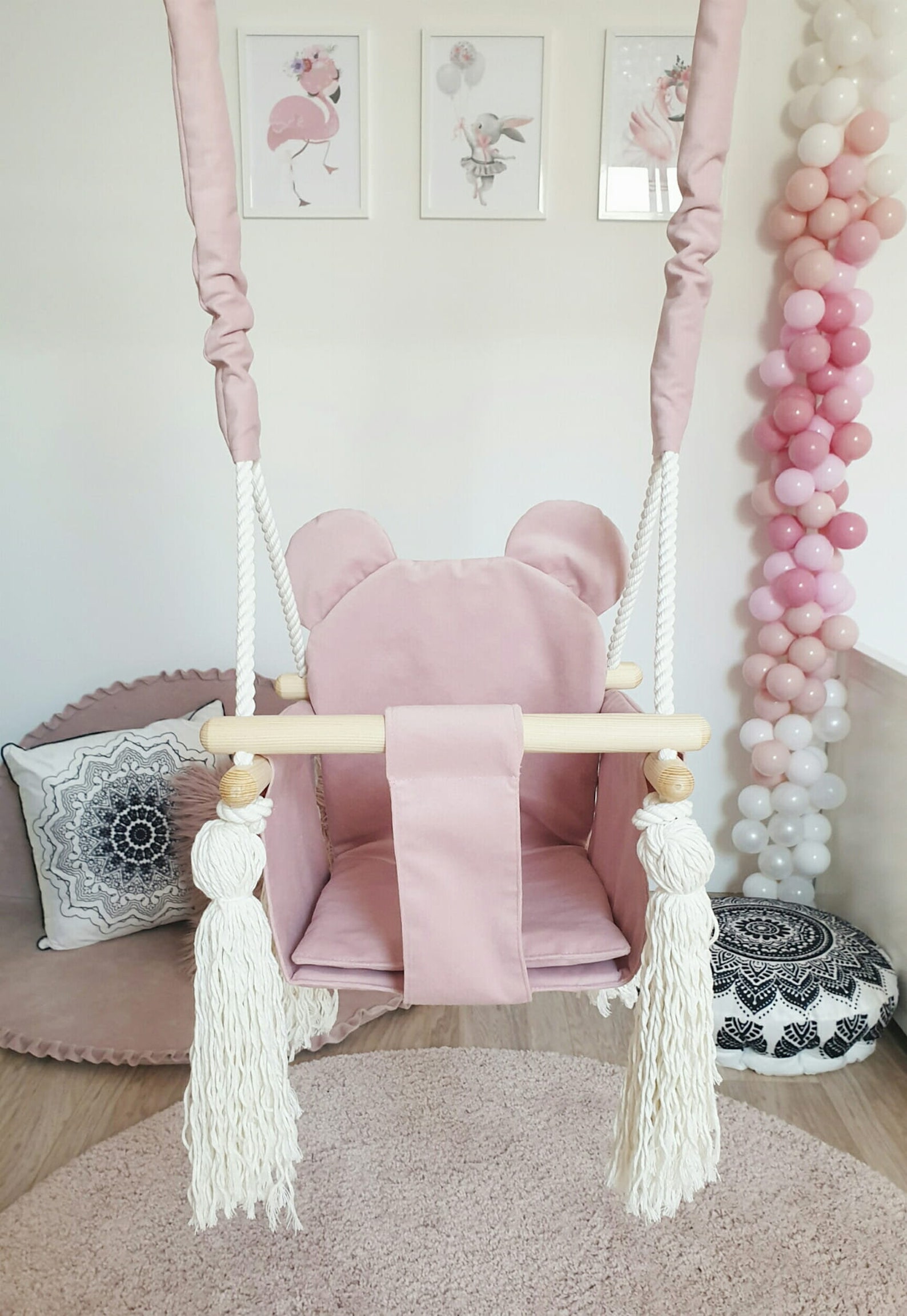 Teddy Bear Swing Design Baby Swing Outdoor Indoor Swing Etsy UK