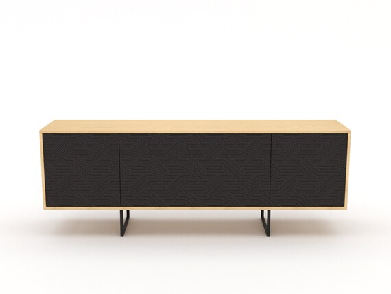 Designer Chest Of Drawers Abato Zigzag B2design Etsy