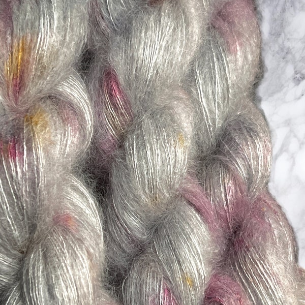 Kid Silk Lace 50 grams hand dyed wool Vimmerby