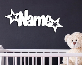 Star Wall Decoration Night Light USB Color Changing Night Light Personalized with Name as a Gift for Boys Girls Children & Baby