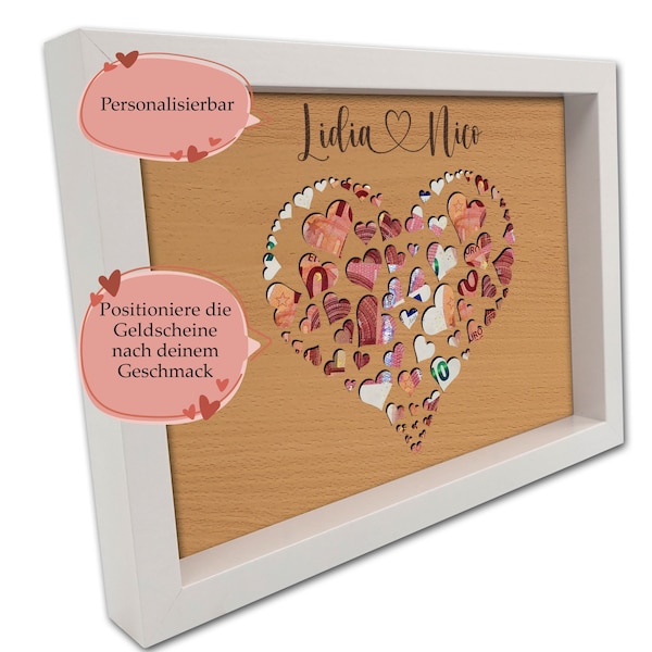 Hochzeitsgeschenk I Verpacken I Geldgeschenke I Geldverpackung I Geschenk Geburtstag I Hochzeit I Geld I Hochzeitsgeschenke Personalisiert