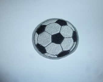 Fußball Sport Button Aufnäher Bügelbild ca. 6,5 cm Patch zum aufbügeln Flicken