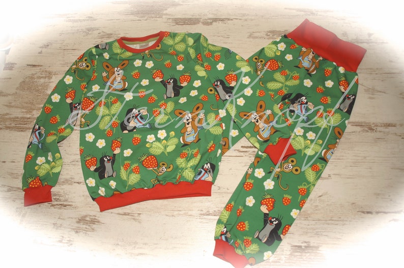 Schlafi for robber /' the little mole strawberry love green /'