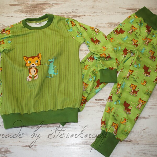 Pajamas Pettersson and Findus, various Sizes, schlafi, children's pajamas