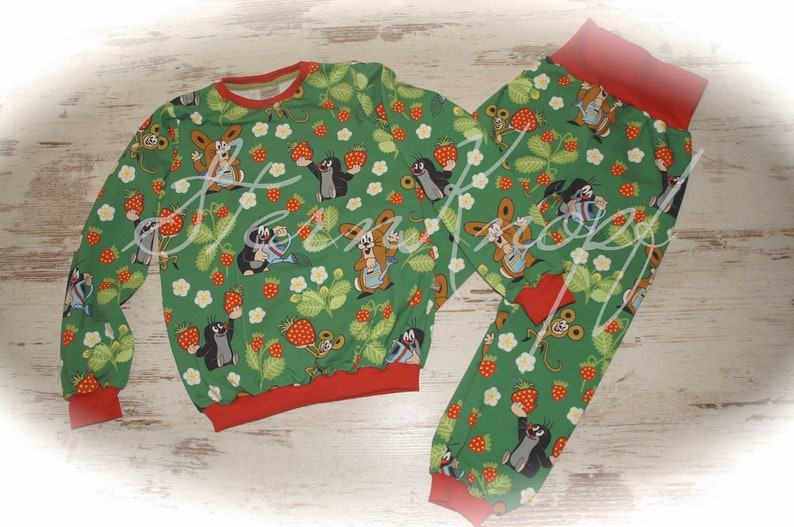 Schlafi for robber /' the little mole strawberry love green /'