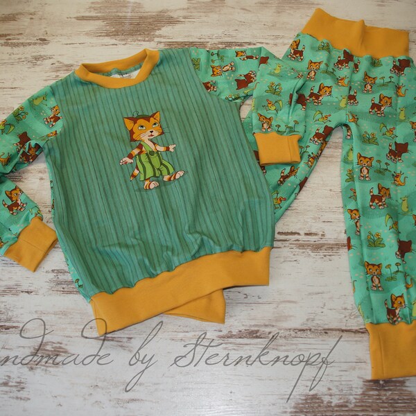 Pajamas Petterrson and Findus, various Sizes, schlafi, children's pajamas