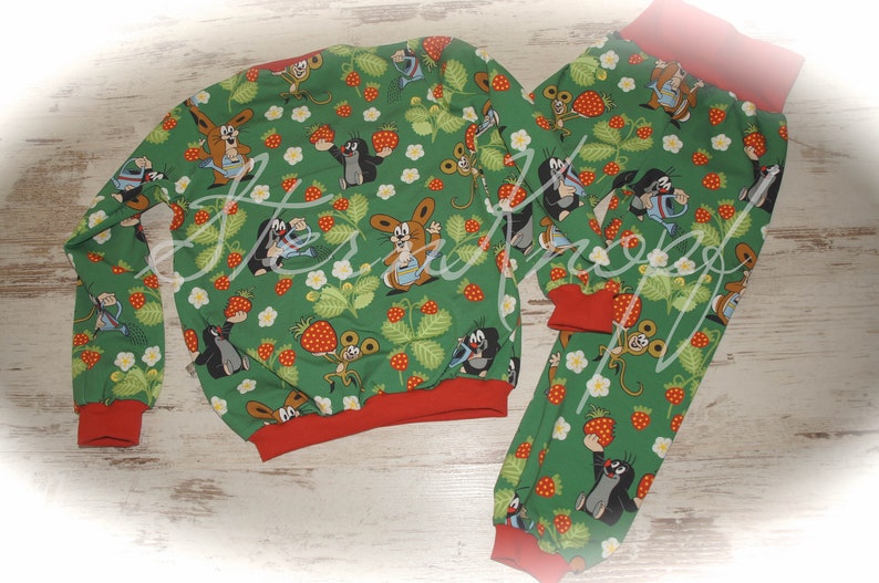 Schlafi for robber /' the little mole strawberry love green /'