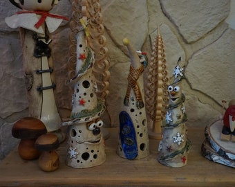 Lichtelbaum, Keramik, ton, handgemacht