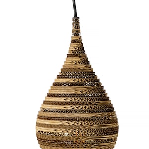Lámpara colgante de cartón - CONE XS