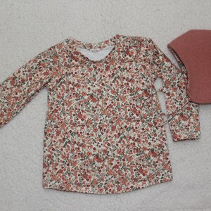 Basic Shirt Millefleur soft blush Bild 5