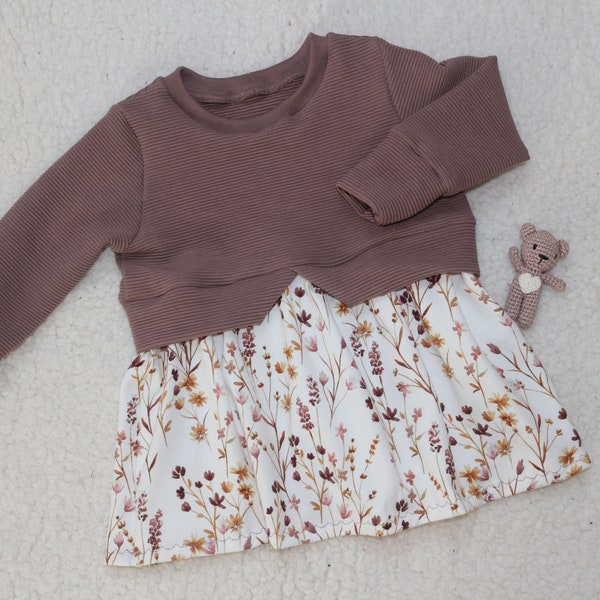 Sweater Mädchen "Antique Rose"